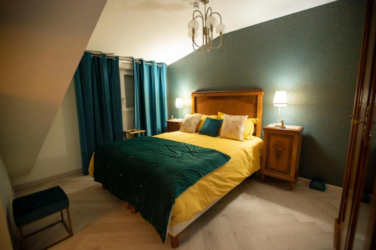 Chambre Art Deco Gatsby Dans Maison D'Hote "Le Petit Clouet" - Rochecorbon Exterior foto